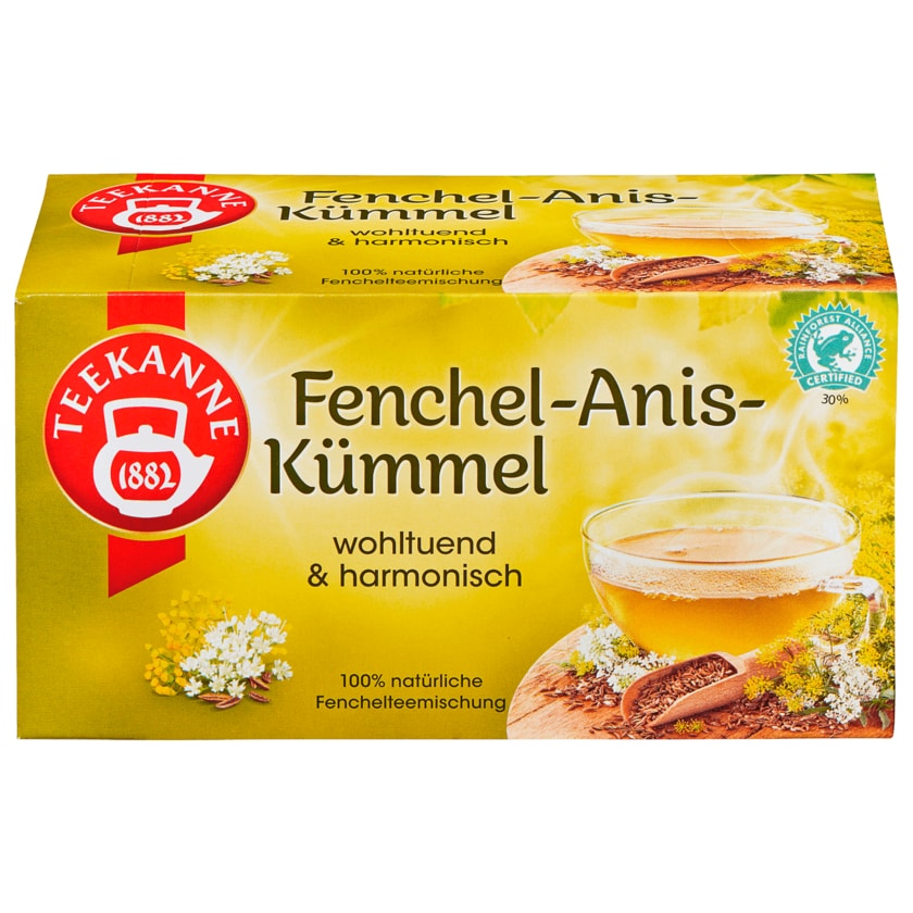 Teekanne Fenchel-Anis-Kümmeltee 60g, 20 Beutel